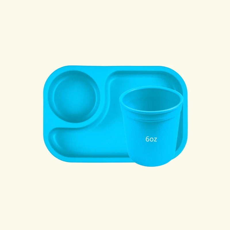 Re-play Recycled Toddler Feeding Set - 3 Colours