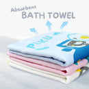 Puku Baby Bath Towel Gauze Cotton 90x90cm - 3 Colors