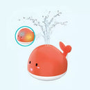 [2 Pack] Maya & Friends Glowing Whale Bath Toy With Induction Water Jet - 2 Colors