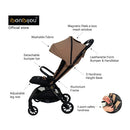 Bonbijou EzyGo Auto-Fold Stroller - 2 Colors
