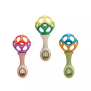 [3 Pack] Maya & Friends Baby Oball Shaker (Assorted Colours)
