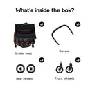 Bonbijou EzyGo Auto-Fold Stroller - 2 Colors