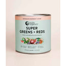 Nutra Organics Super Greens + Reds Powder 300g - 2 Flavours Exp: 02/27