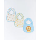 [2-Pack] Snapkis Everyday Bib Set 3Pk - Assorted Designs