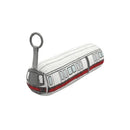 Nibbles by Nom Mini Transport Series Keychains - Squeeze to Play Sound, Soft Collectible Kids Toy