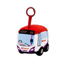 Nibbles by Nom Mini Transport Series Keychains - Squeeze to Play Sound, Soft Collectible Kids Toy