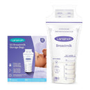 Lansinoh Breastmilk Storage Bags (50pcs, UK Version) (New and Improved) ( 2 Pack Bundle )