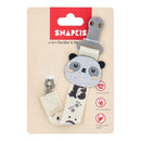 [3-Pack] Snapkis 2-in-1 Pacifier & Teether Clip - Assorted Designs