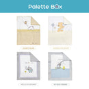 Palette Box 8pcs 100% Cotton Bedding Set – 4 Designs