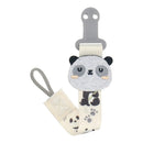 [3-Pack] Snapkis 2-in-1 Pacifier & Teether Clip - Assorted Designs