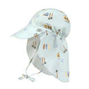 Lassig LSF Sun Protection Flap Hat Camper Sea Foam