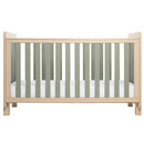 Tutti Bambini Kuba Cot Bed - Pickled Oak/Sage Weave + Mothercare Anti Allergy Spring Cot Bed Mattress (Bundle Pack)