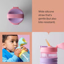 [2-Pack] Tommee Tippee Active Straw Bottle 500ml - Assorted Colours