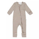 Jamie Kay Organic Cotton Modal Gracelyn Onepiece - Narrow Stripe Tweed/Cloud