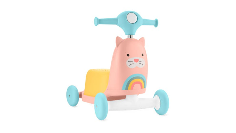 Skip Hop Zoo Ride On 3 in 1 Scooter - Cat