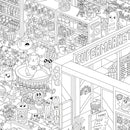 OMY Giant Colouring Poster - Supermarket