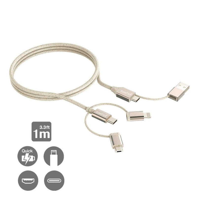 Travelmall Multi-Tool 5-in-1 Charge and Syn Cable - 3 Colors