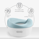 Bonbijou 3-in-1 Grow-With-Me Potty - White/Blue