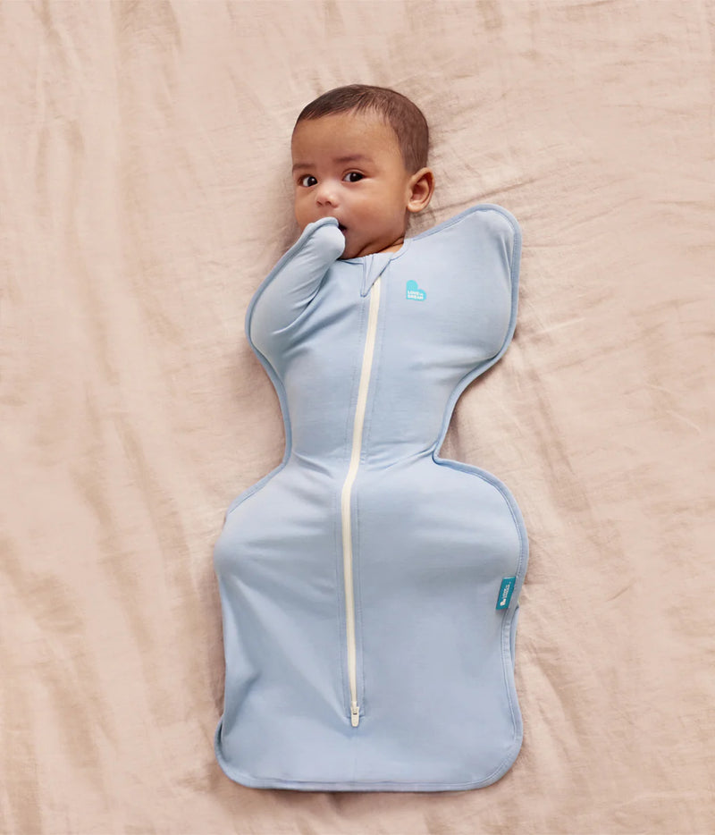 Love To Dream Swaddle Up Bamboo Lite Mist Blue