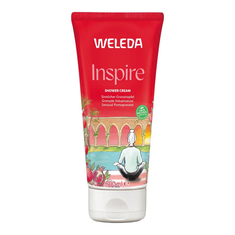 Weleda Inspire Shower Cream - Pomegranate 200ml