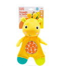 [2 Pack] Bright Starts Snuggle & Teethe Plush Peg - 2 Designs