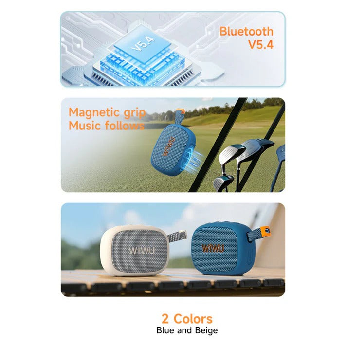 WiWU Go Fun Bluetooth speaker - 2 Colors
