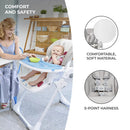[1-Year Warranty] KinderKraft High Chair Yummy - Grey