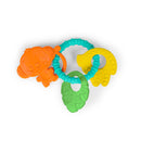 [2 Pack] Bright Starts Tropical Chews Teething Ring