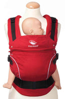 [3 Years Local Warranty] Manduca Pure Cotton Baby Carrier - Chili Red