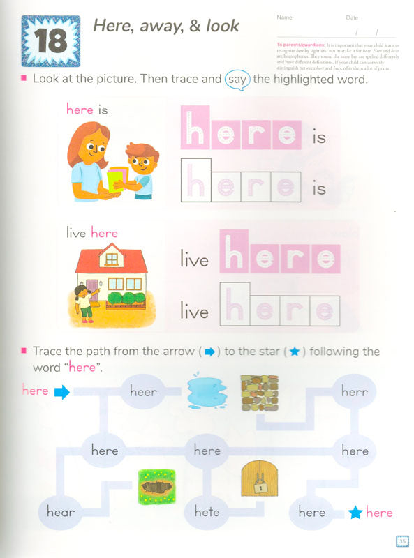 Kumon My Book of Reading Skills:  Sight Words