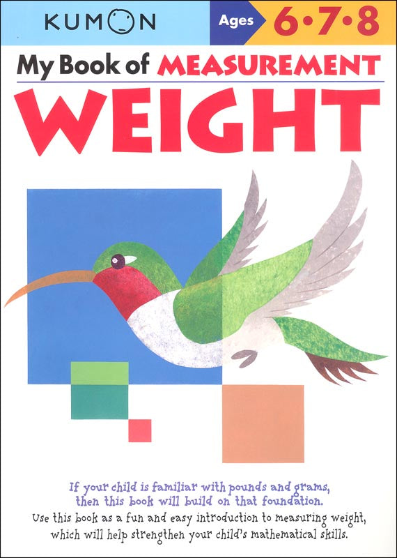 Kumon My Book of Measurement: Weight