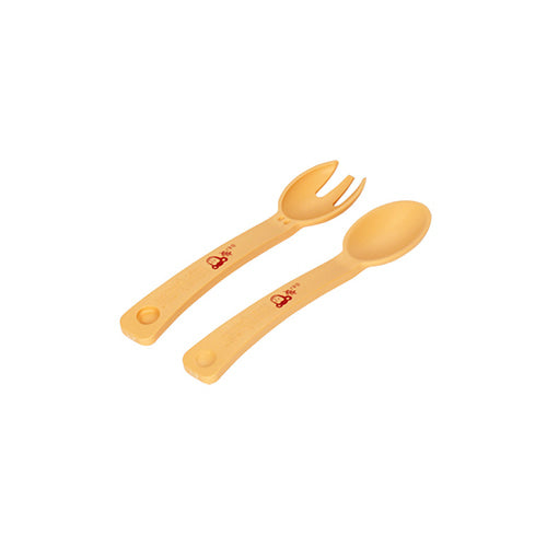 [2-Pack] Mother's Corn Magic Spoon & Fork Set