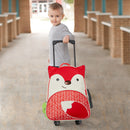 Skip Hop Zoo Kids Rolling Luggage - Fox