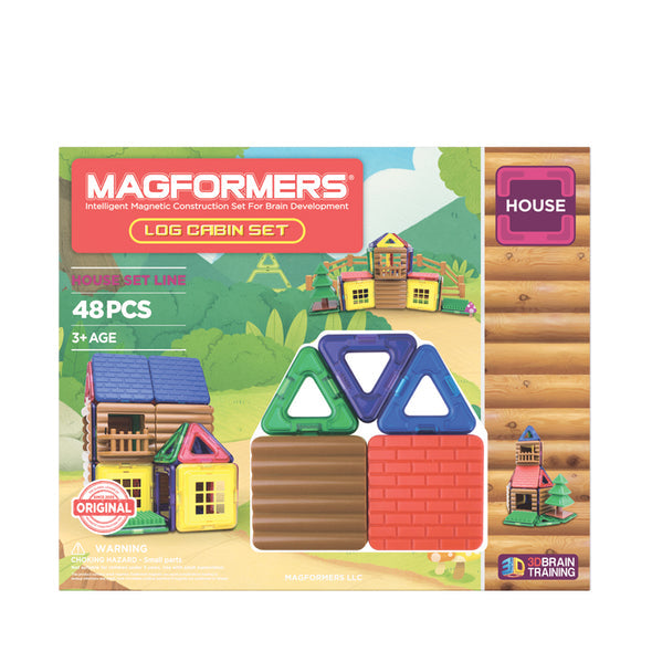 Magformers Basic Log Cabin 48Pc Set
