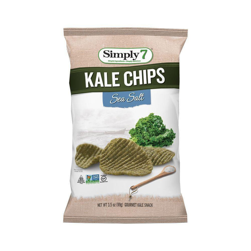 [Bundle Of 5] Simply 7 Kale Chips - Sea Salt (99g x 5) Exp: 05/24