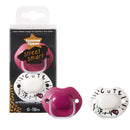 Tommee Tippee Closer to Nature Street Smart Pacifier 6-18m - Pink/White