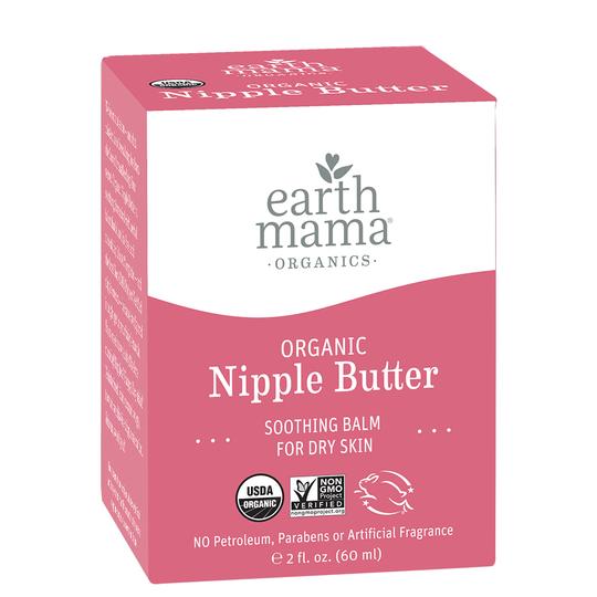 Earth Mama Organic Baby Nipple Butter 2 fl oz (60 ml) Exp: 01/26