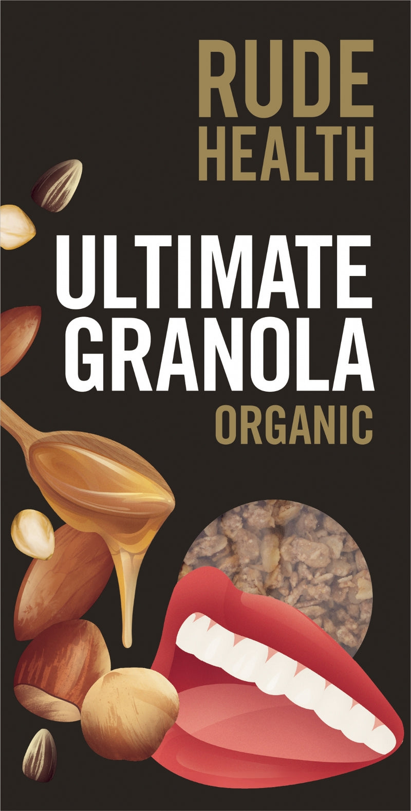 [2 Pack ] Rude Health Organic Granola - The Ultimate, 400g Exp :01/24