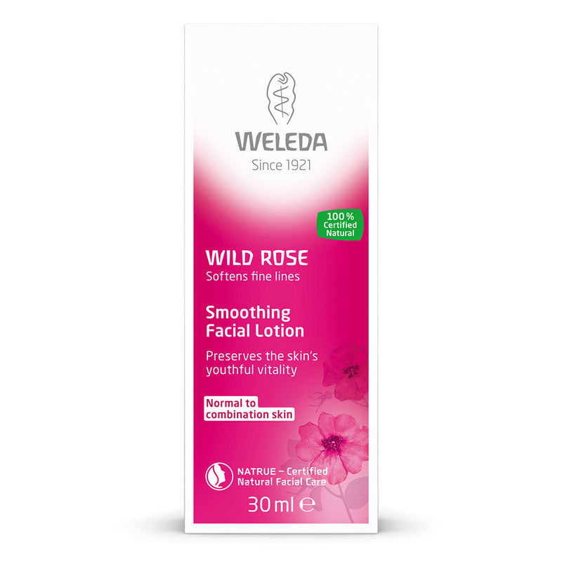 Weleda Wild Rose Smoothing Facial Lotion, 30ml