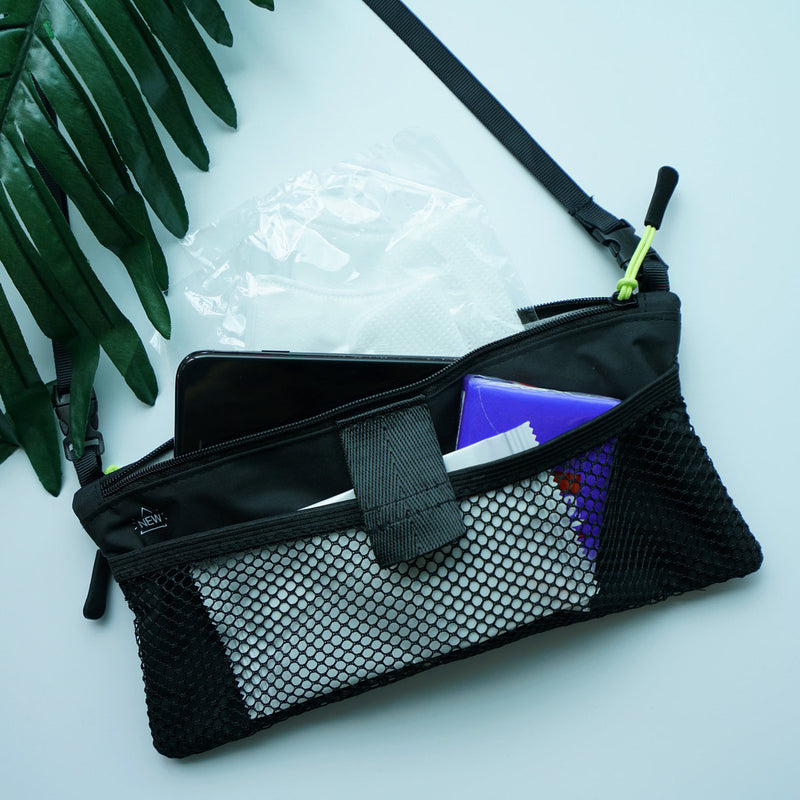 Travelmall 99.99% Anti-bacterial Cross-Body Bag For Facemask Or Other Personal Items