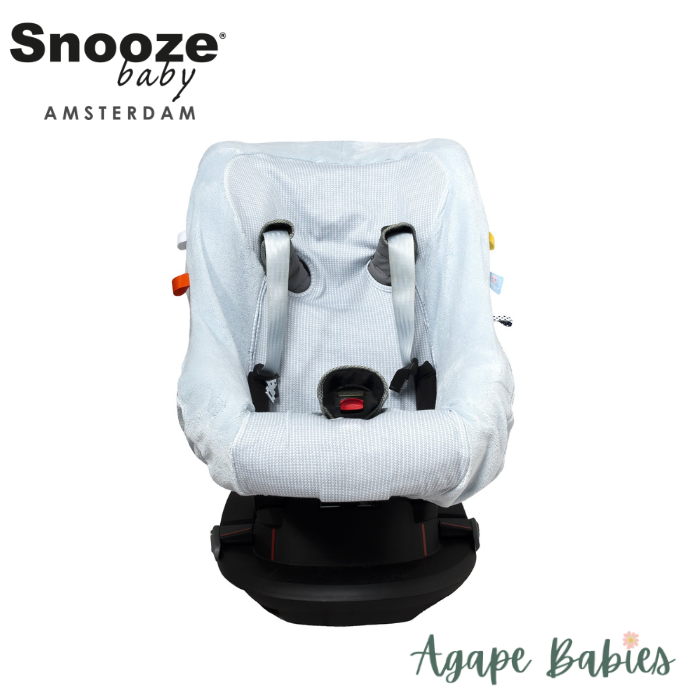 Snoozebaby Carseat Cover - Fading Blue