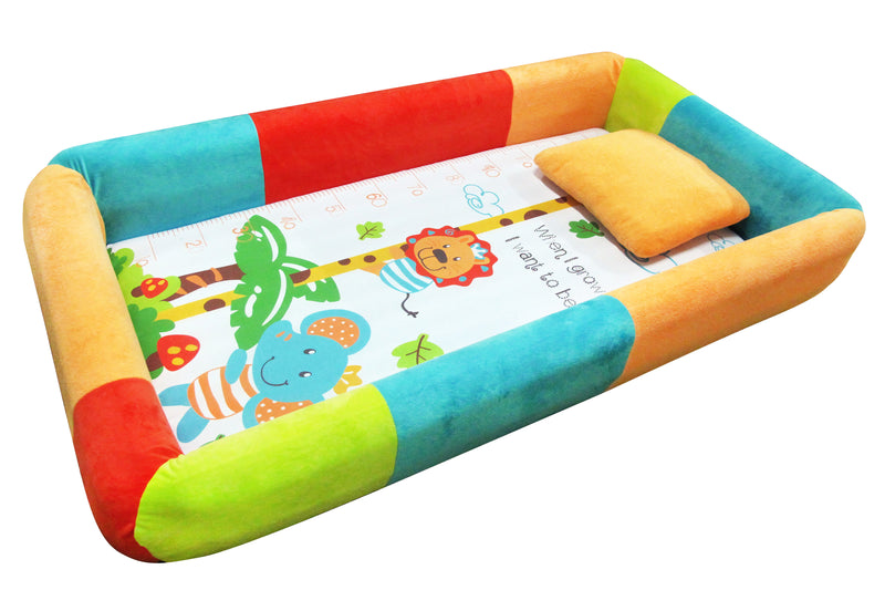Lucky Baby Toddler Quick & Easy Inflatable Toddler Bed (132x71x26cm) + I - Breathe Baby Mattress