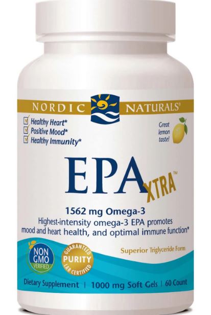 Nordic Naturals EPA Xtra 1000 mg - Lemon, 60 sgls.