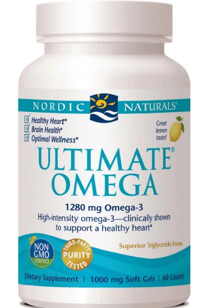 Nordic Naturals Ultimate Omega 1000 mg - Lemon, 60 sgls.