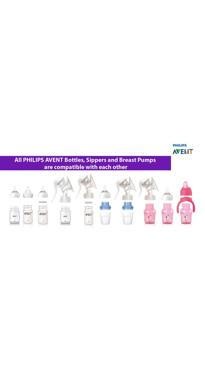 Philips Avent Natural Bottle 330ml (Twin Pack)  6M+ Teat