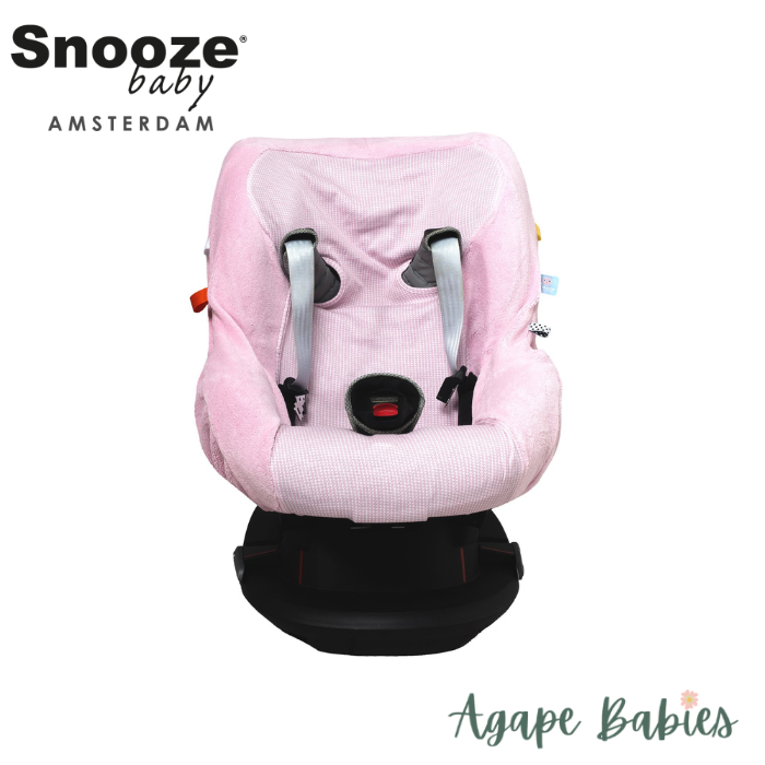 Snoozebaby Carseat Cover - Powder Pink