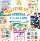 Growing Up Educational Posters (Set of 8) - General Knowledge (28X40cm)