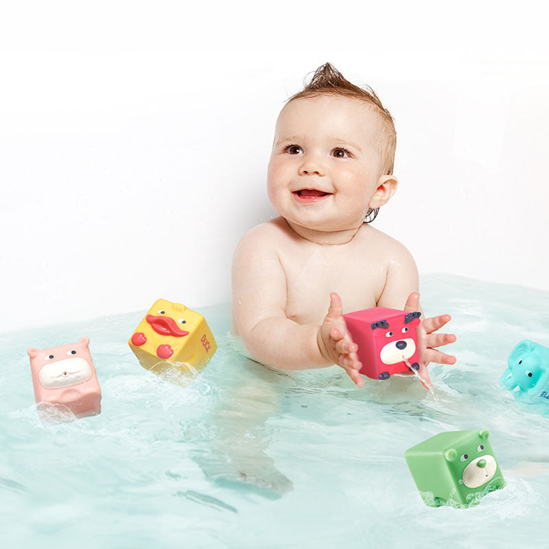 Babycare Animal Squeeze & Stack Block - 2 Styles