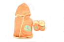 Owen 2pc Bathrobe & Slippers Set 100% cotton - 5 Designs