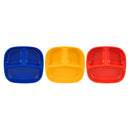  [Made in USA] Re-Play Divided Plates Set Of 3